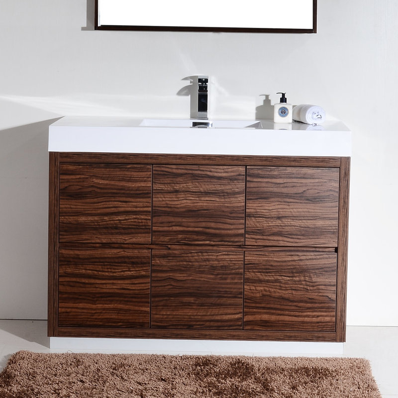 Tenafly 48 Single Bathroom Vanity Set & Reviews AllModern